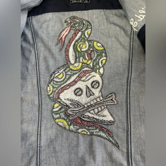 Diesel Industry Wild Spirit Women’s Jeans Jacket Size M - Picture 9 of 16